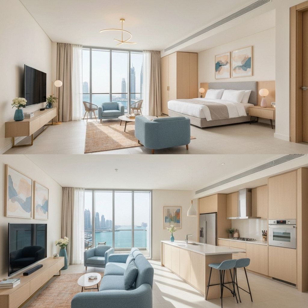 Современная квартира в Dubai Marina